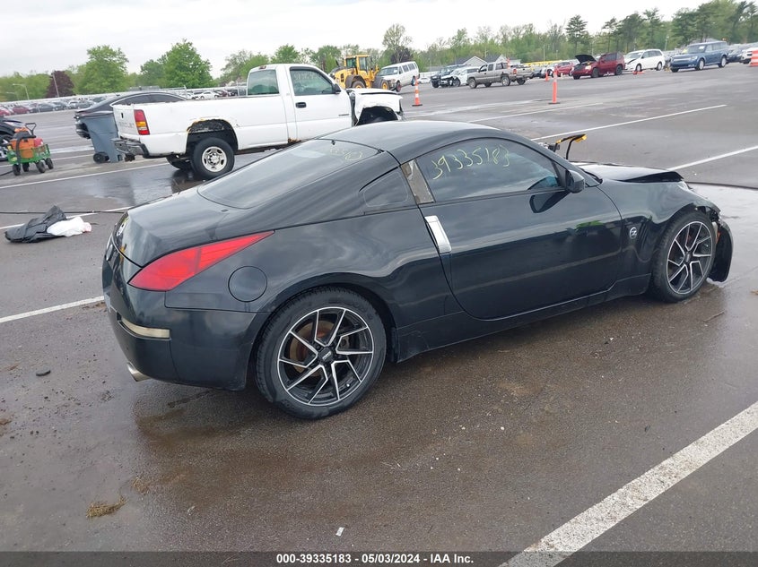2003 Nissan 350Z Enthusiast VIN: JN1AZ34E23T010780 Lot: 39335183
