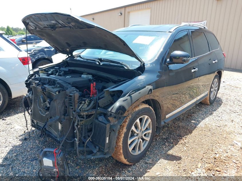 2016 Nissan Pathfinder Sl VIN: 5N1AR2MN5GC642083 Lot: 39335184