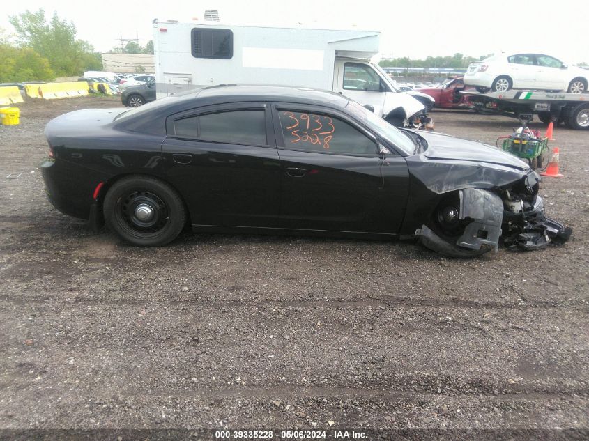 2018 Dodge Charger Police Awd VIN: 2C3CDXKT2JH327129 Lot: 39335228