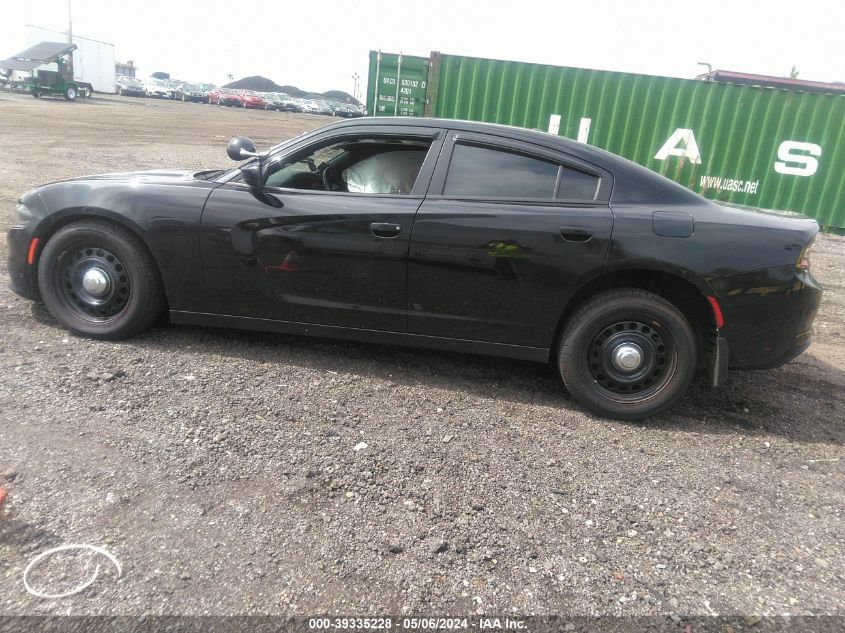 2018 Dodge Charger Police Awd VIN: 2C3CDXKT2JH327129 Lot: 39335228