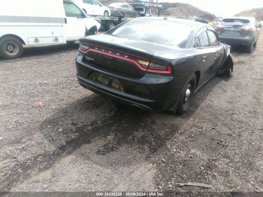 2018 Dodge Charger Police Awd VIN: 2C3CDXKT2JH327129 Lot: 39335228