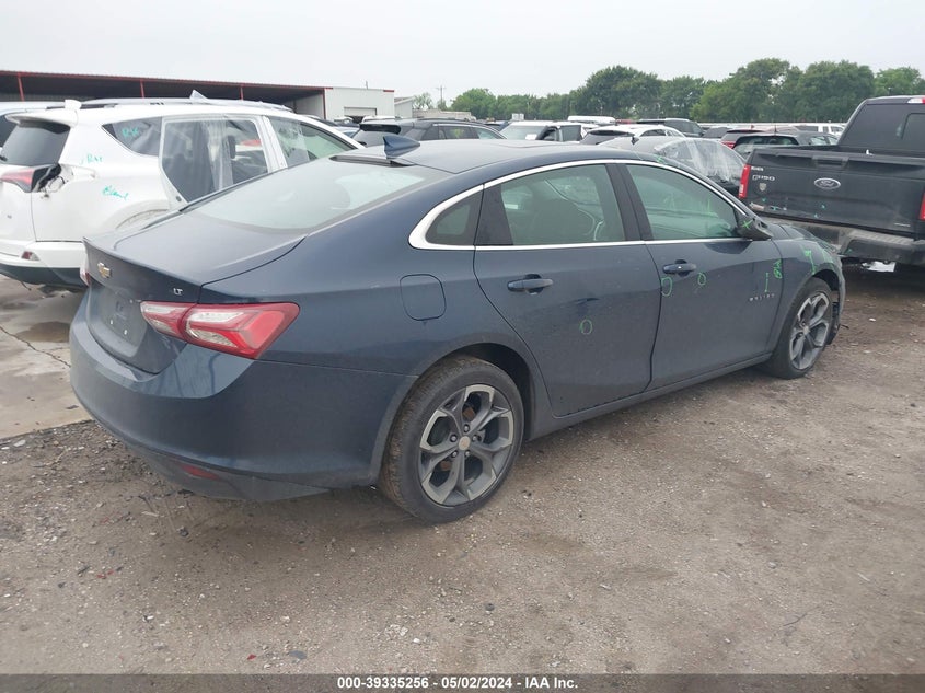 2022 CHEVROLET MALIBU LT - 1G1ZD5ST4NF117092