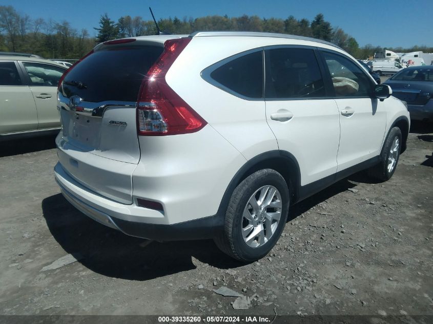 2016 Honda Cr-V Ex-L VIN: 5J6RM4H72GL010956 Lot: 39335260