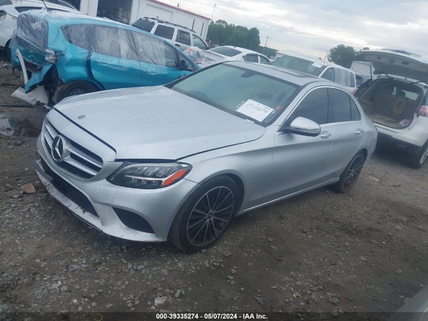 2021 Mercedes-Benz C 300 Sedan VIN: W1KWF8DB0MR639442 Lot: 39335274