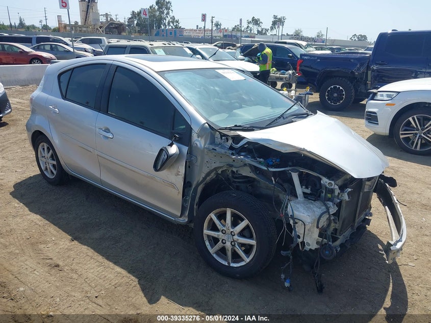 2012 Toyota Prius C Four VIN: JTDKDTB35C1005649 Lot: 39335276