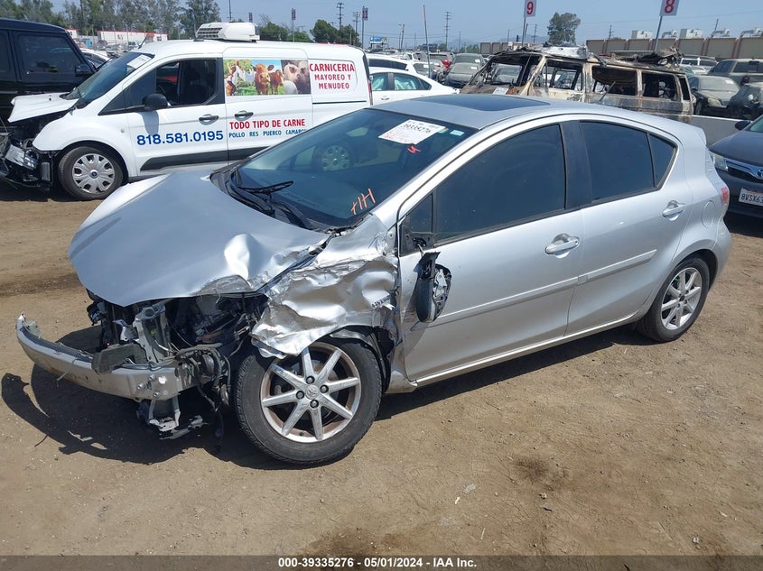 2012 Toyota Prius C Four VIN: JTDKDTB35C1005649 Lot: 39335276