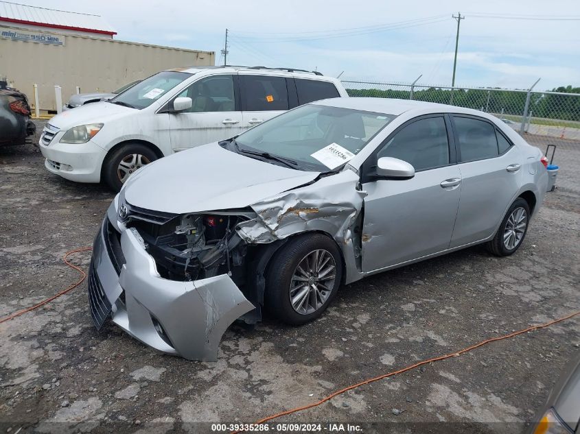 2015 Toyota Corolla Le Plus VIN: 2T1BURHE6FC325199 Lot: 39335286