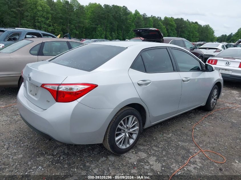 2015 Toyota Corolla Le Plus VIN: 2T1BURHE6FC325199 Lot: 39335286