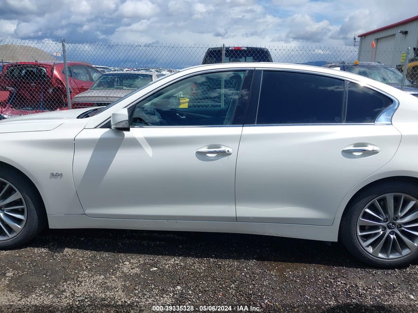 2018 INFINITI Q50 3.0T LUXE - JN1EV7AP4JM591653