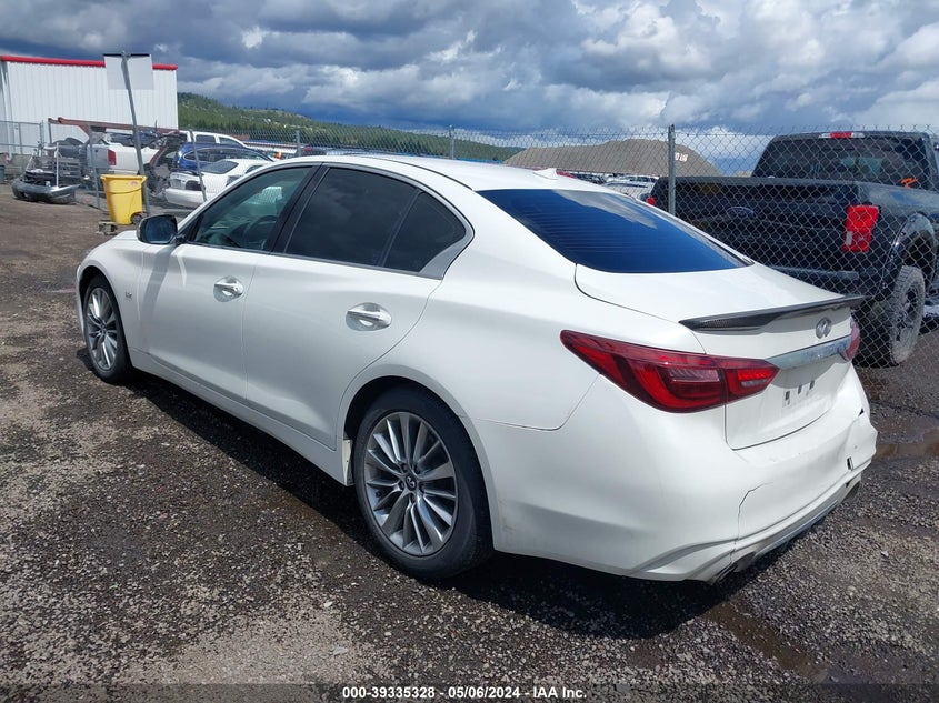 2018 INFINITI Q50 3.0T LUXE - JN1EV7AP4JM591653