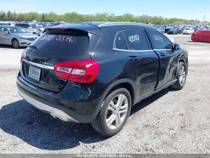 2015 Mercedes-Benz Gla 250 4Matic VIN: WDCTG4GB7FJ116154 Lot: 39335376