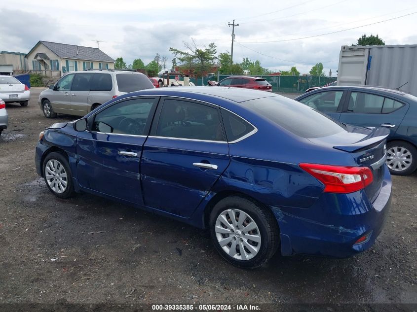 2017 Nissan Sentra S VIN: 3N1AB7AP9HY218736 Lot: 39335385