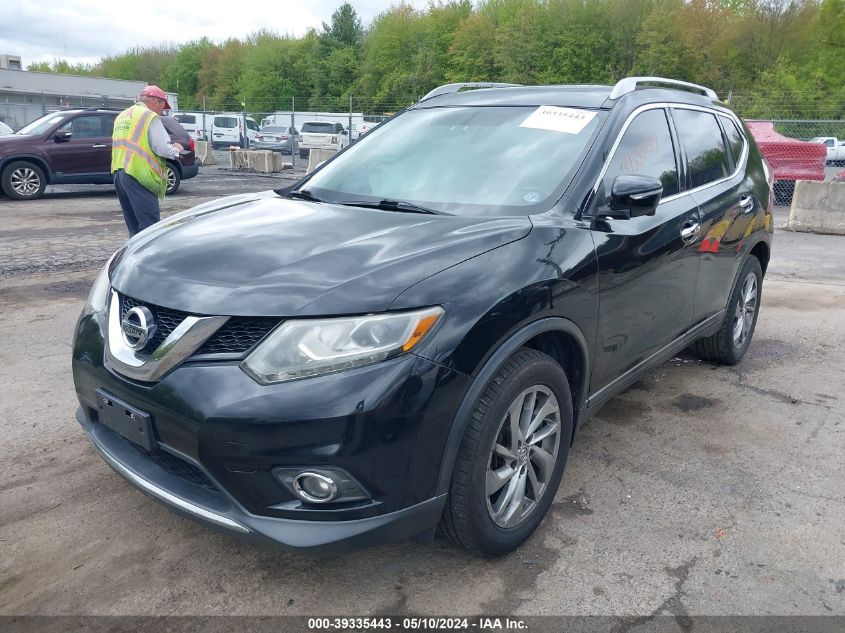 5N1AT2MV4FC785400 2015 NISSAN ROGUE - Image 2