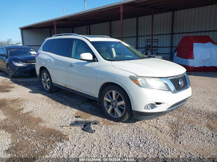 2016 Nissan Pathfinder Platinum VIN: 5N1AR2MN0GC643528 Lot: 39335494