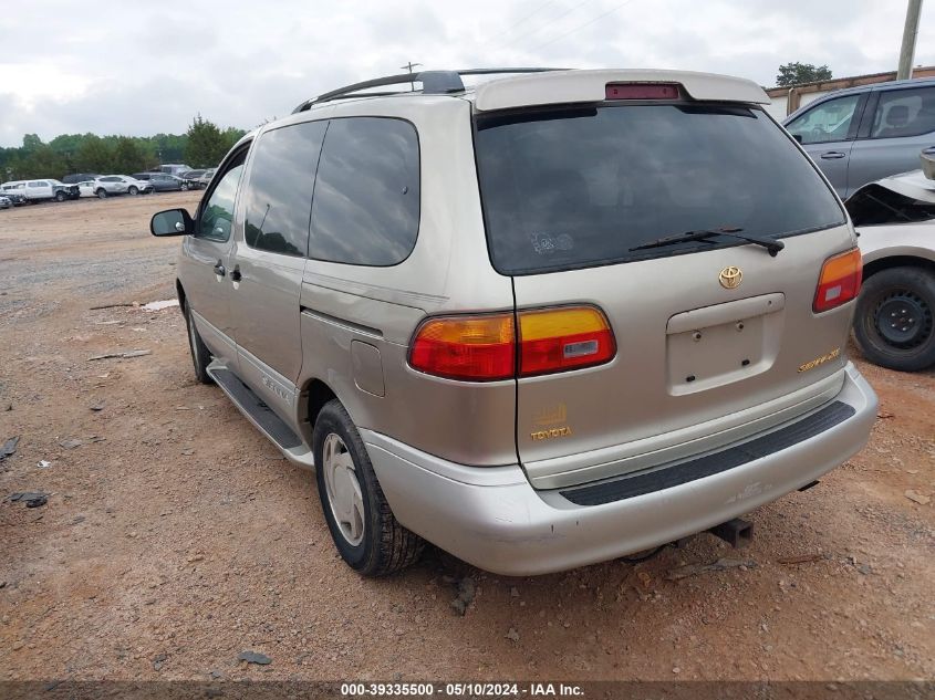 2000 Toyota Sienna Xle VIN: 4T3ZF13C5YU293127 Lot: 39335500