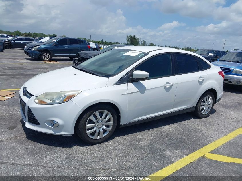 1FAHP3F26CL254443 | 2012 FORD FOCUS