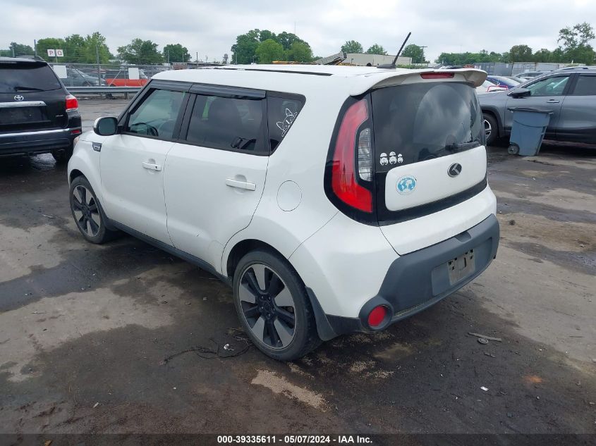 2014 Kia Soul + VIN: KNDJP3A59E7020094 Lot: 39335611