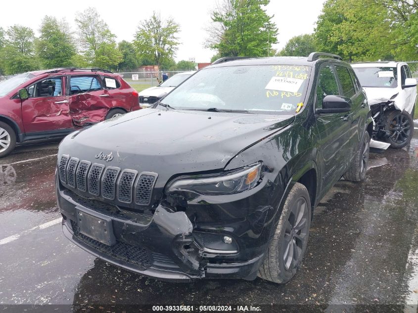 2019 Jeep Cherokee High Altitude 4X4 VIN: 1C4PJMDX2KD412930 Lot: 39335651