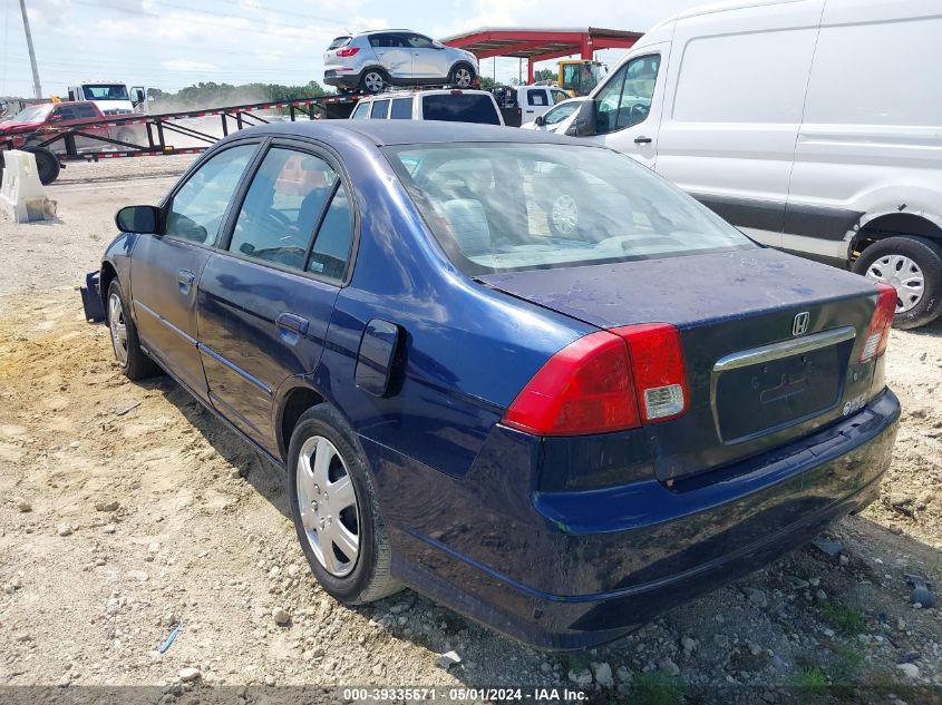 2HGES16694H626229 | 2004 HONDA CIVIC