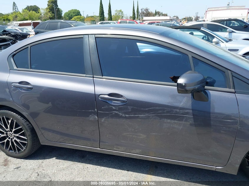 2014 HONDA CIVIC LX - 19XFB2F51EE238277