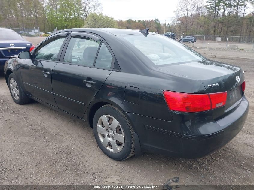 2009 Hyundai Sonata Gls VIN: 5NPET46C19H547686 Lot: 39335729