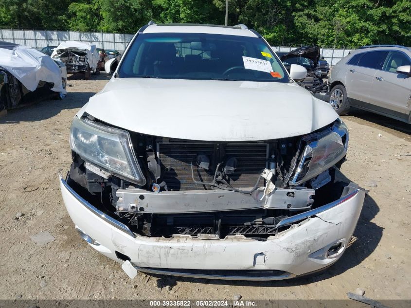 2015 Nissan Pathfinder Platinum VIN: 5N1AR2MN1FC653452 Lot: 39335822