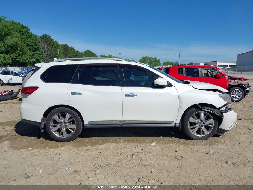 2015 Nissan Pathfinder Platinum VIN: 5N1AR2MN1FC653452 Lot: 39335822