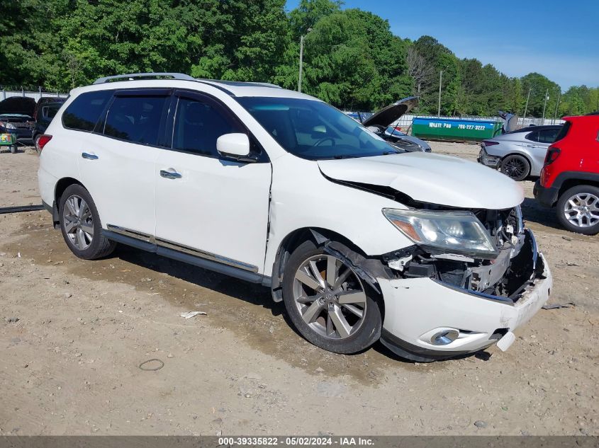 2015 Nissan Pathfinder Platinum VIN: 5N1AR2MN1FC653452 Lot: 39335822