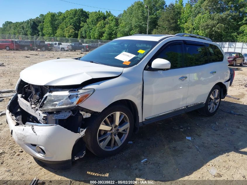 2015 Nissan Pathfinder Platinum VIN: 5N1AR2MN1FC653452 Lot: 39335822