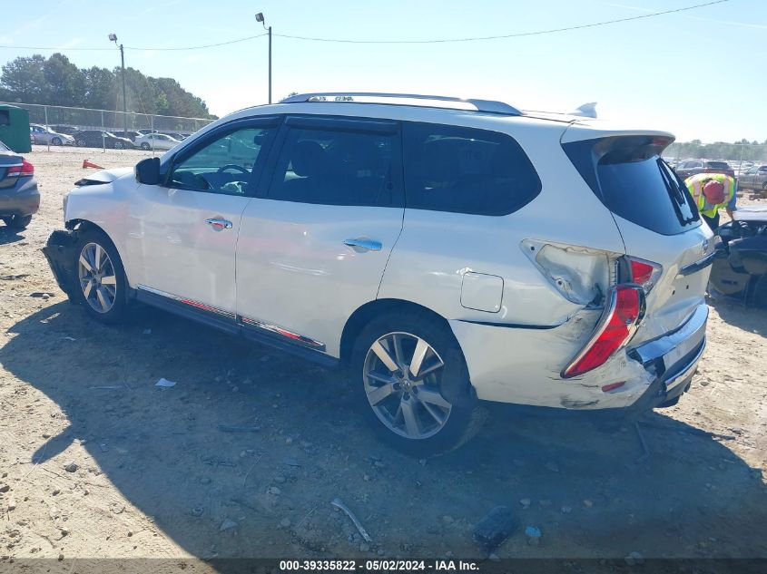 2015 Nissan Pathfinder Platinum VIN: 5N1AR2MN1FC653452 Lot: 39335822