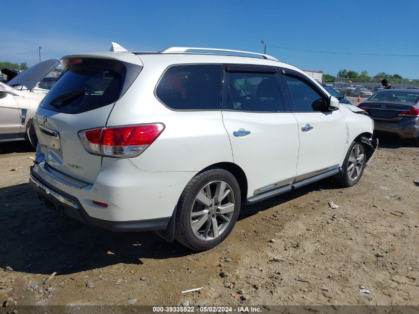 2015 Nissan Pathfinder Platinum VIN: 5N1AR2MN1FC653452 Lot: 39335822