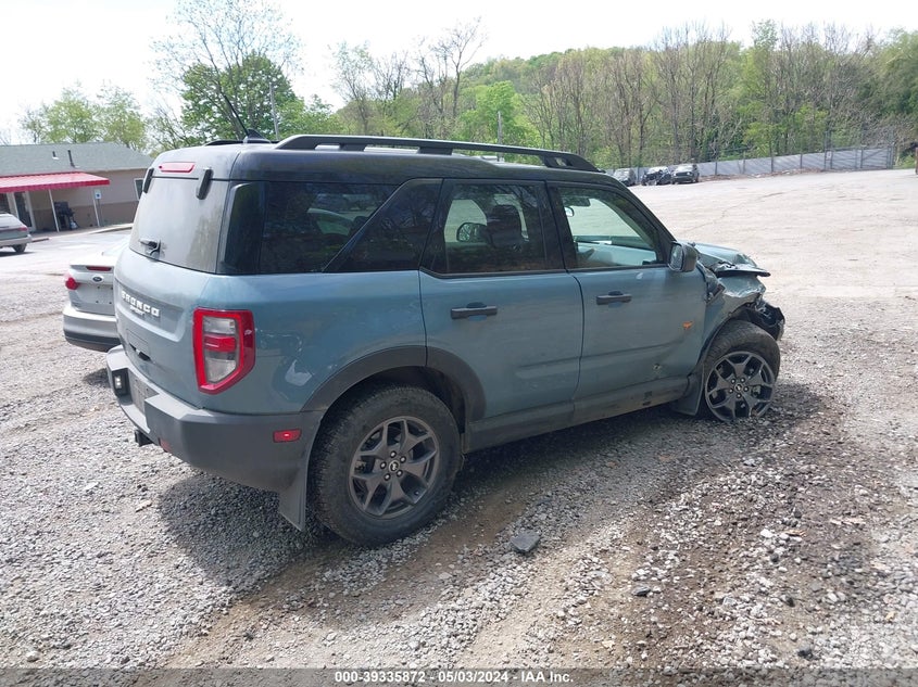 2023 Ford Bronco Sport Badlands VIN: 3FMCR9D94PRE34489 Lot: 39335872