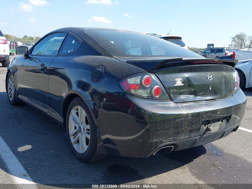 2008 Hyundai Tiburon Gs VIN: KMHHM66D08U288428 Lot: 39335909