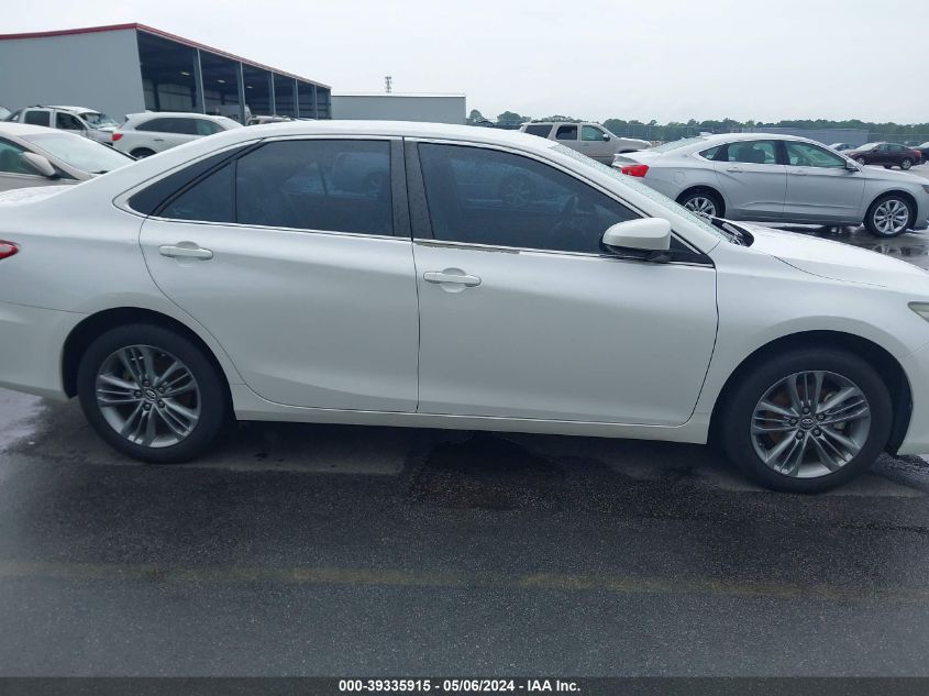 2016 Toyota Camry Se VIN: 4T1BF1FK3GU125305 Lot: 39335915