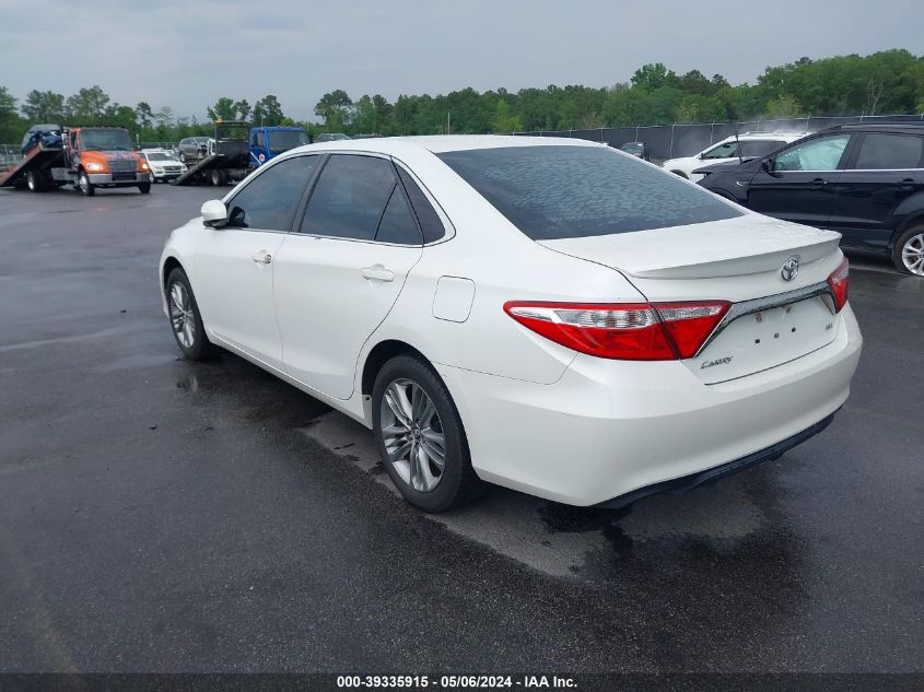 2016 Toyota Camry Se VIN: 4T1BF1FK3GU125305 Lot: 39335915