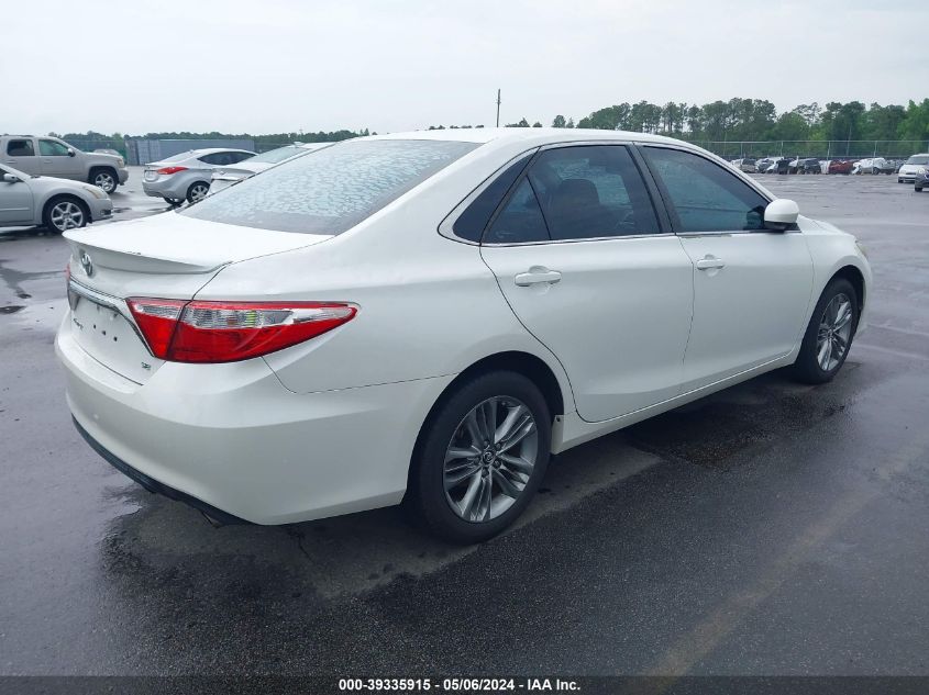 2016 Toyota Camry Se VIN: 4T1BF1FK3GU125305 Lot: 39335915