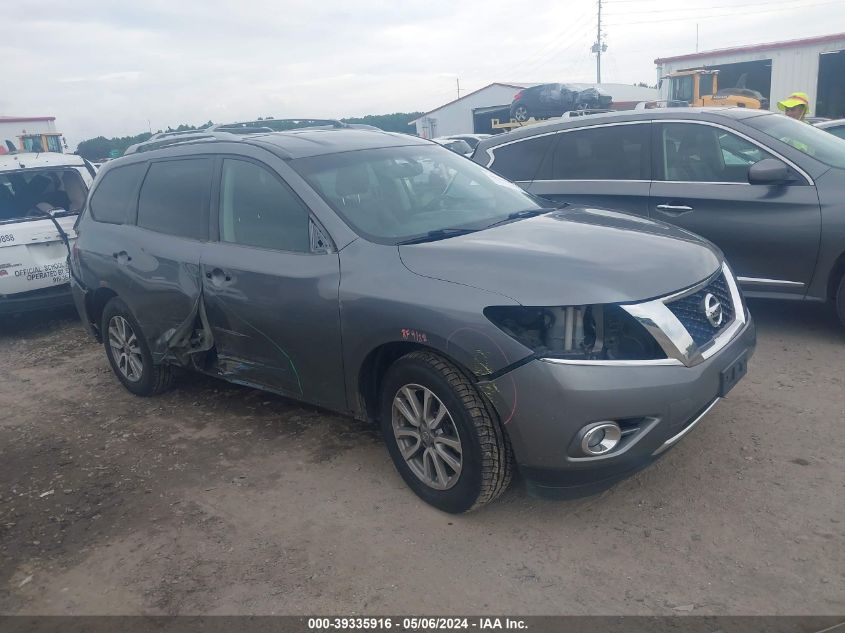 2015 Nissan Pathfinder Sv VIN: 5N1AR2MM8FC699965 Lot: 39335916