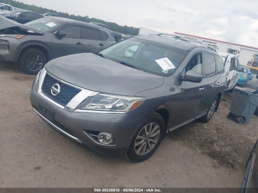 2015 Nissan Pathfinder Sv VIN: 5N1AR2MM8FC699965 Lot: 39335916