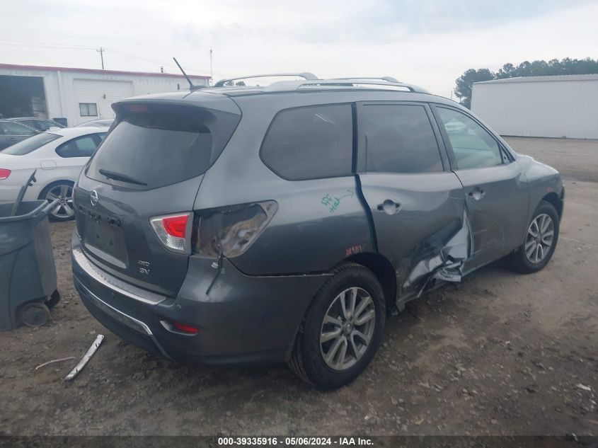 2015 Nissan Pathfinder Sv VIN: 5N1AR2MM8FC699965 Lot: 39335916