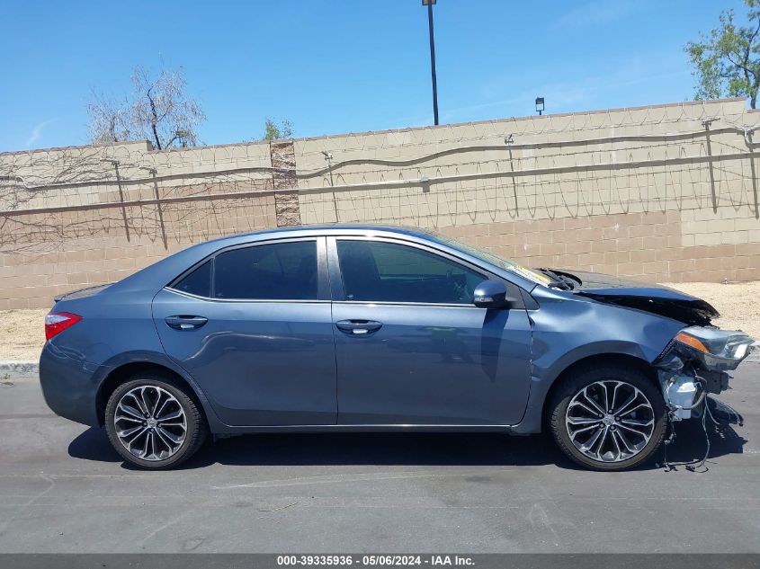 2016 Toyota Corolla S Plus VIN: 5YFBURHE2GP556005 Lot: 39335936