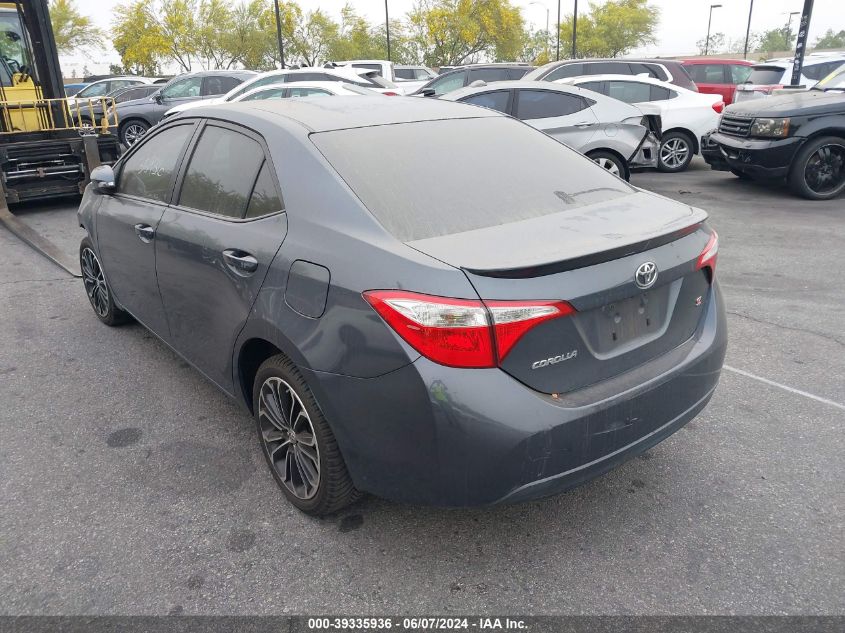 2016 Toyota Corolla S Plus VIN: 5YFBURHE2GP556005 Lot: 39335936