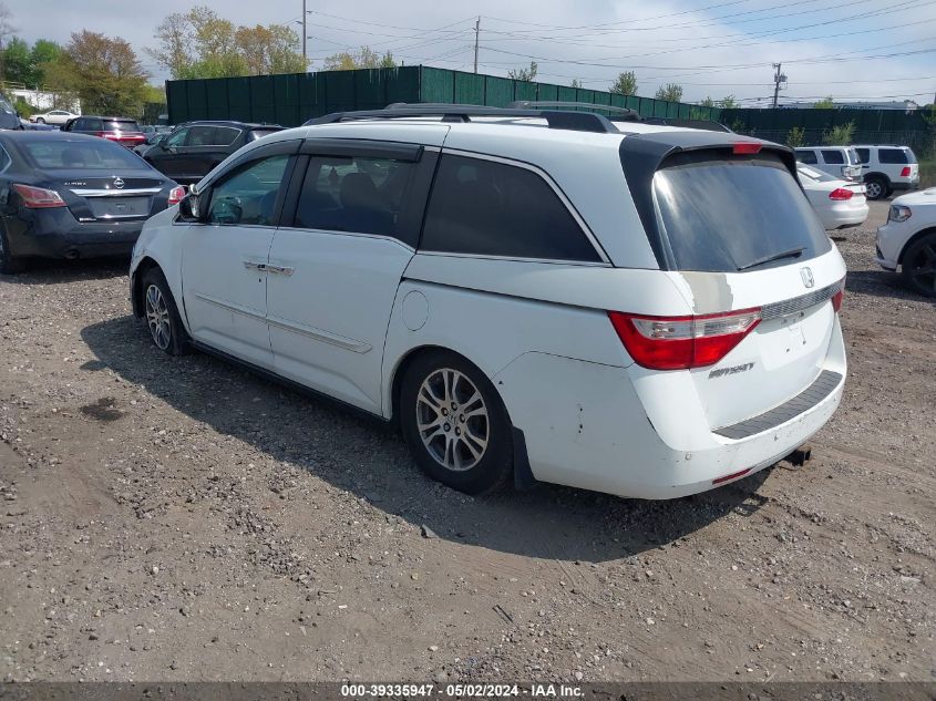 2012 Honda Odyssey Ex-L VIN: 5FNRL5H69CB047571 Lot: 39335947