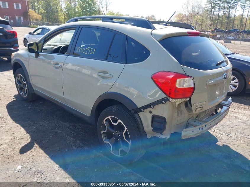 2013 Subaru Xv Crosstrek 2.0I Premium VIN: JF2GPACC1D2860247 Lot: 39335951