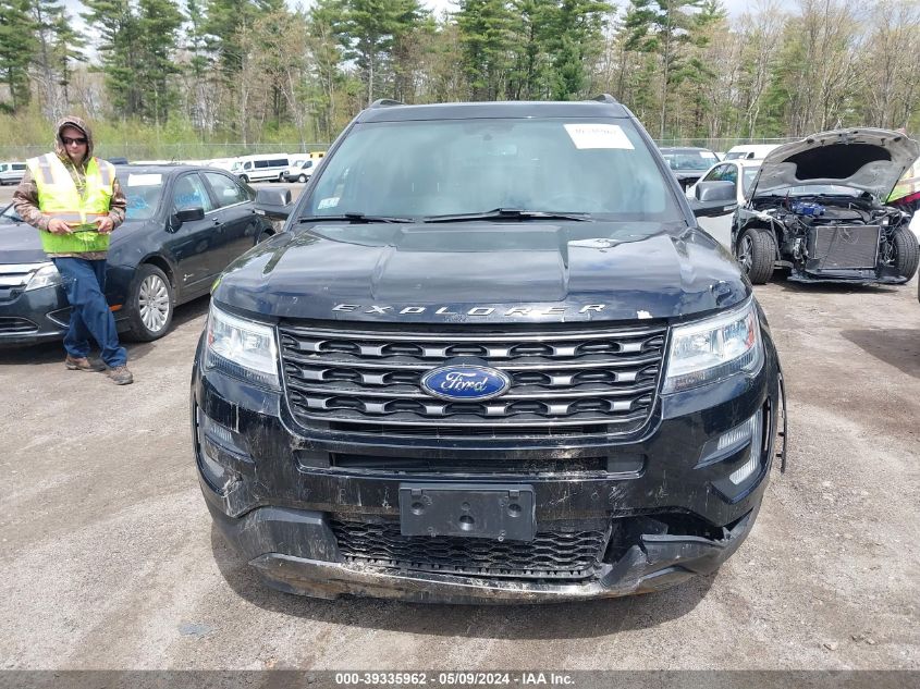 2017 Ford Explorer Xlt VIN: 1FM5K8D81HGE32125 Lot: 39335962