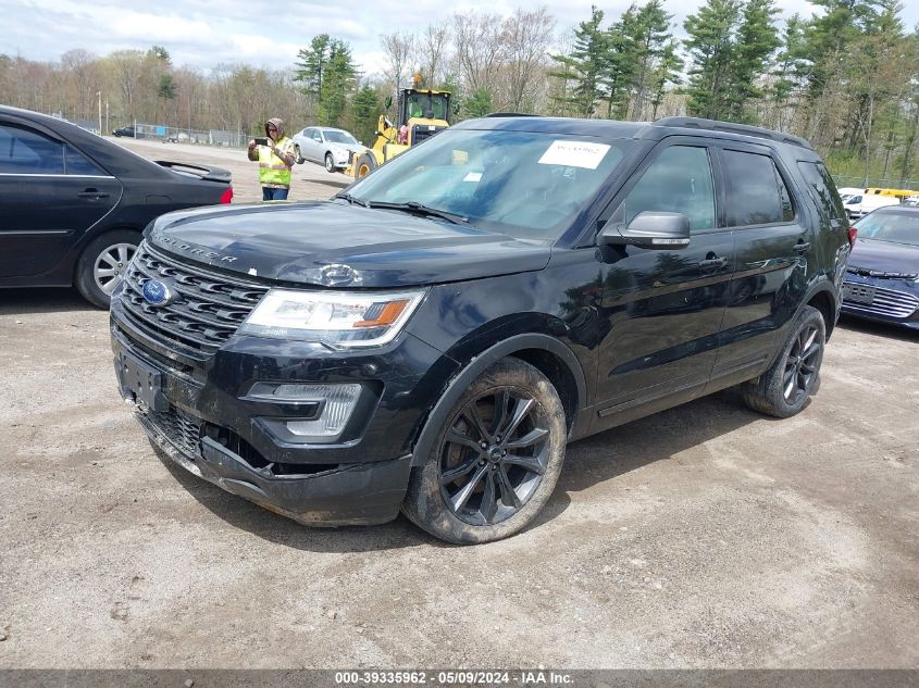 2017 Ford Explorer Xlt VIN: 1FM5K8D81HGE32125 Lot: 39335962