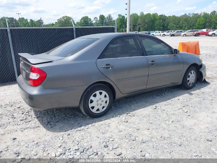 2004 Toyota Camry Le VIN: 4T1BE32KX4U893900 Lot: 39335995