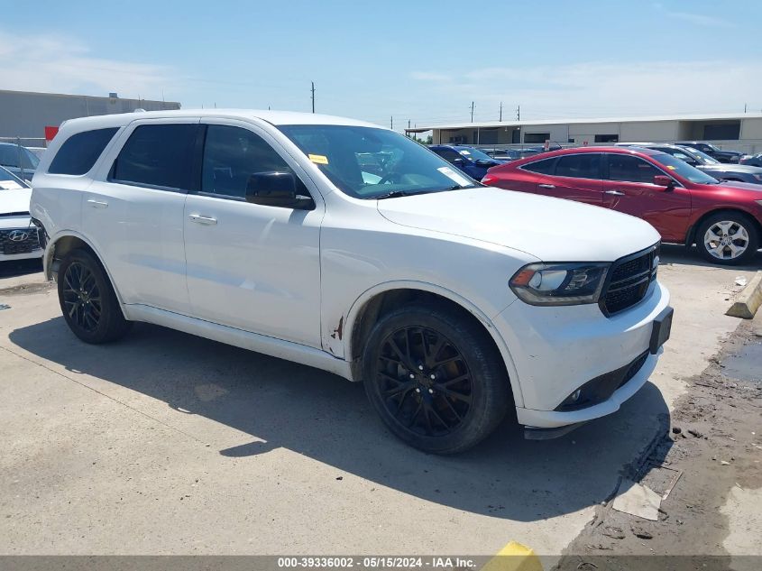 2016 Dodge Durango Sxt VIN: 1C4RDHAG7GC308488 Lot: 39336002