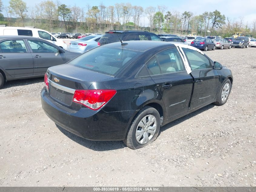 2014 Chevrolet Cruze Ls Auto VIN: 1G1PA5SGXE7453360 Lot: 39336019