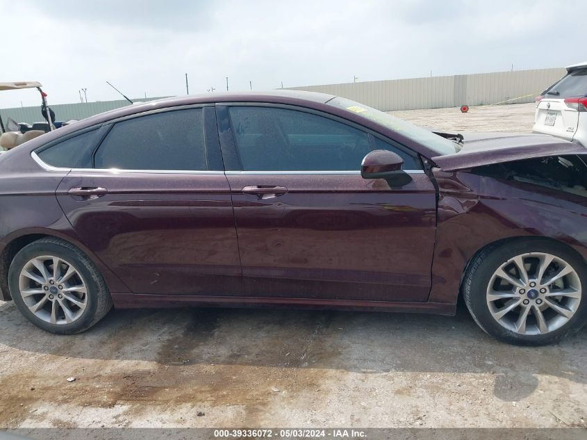 2017 FORD FUSION SE - 3FA6P0HD4HR246581