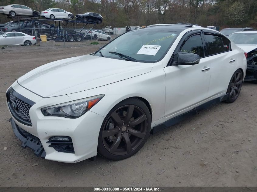 2015 Infiniti Q50 Premium/Sport VIN: JN1BV7AR1FM390126 Lot: 39336088